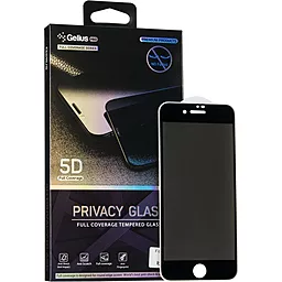 Защитное стекло Gelius Pro 5D Privacy Glass Apple iPhone 7, iPhone 8 Black(70956)