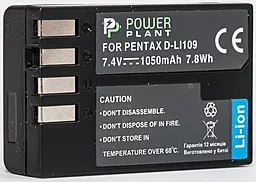 Аккумулятор для фотоаппарата Pentax D-Li109 (1050 mAh) DV00DV1283 PowerPlant