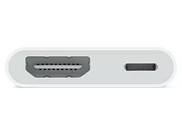 Видео переходник (адаптер) Apple Lightning to Digital AV MD826ZM/A (for iPad4/iPad Mini/ iPod Touch 5gen / iPhone5) - миниатюра 2