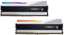 Оперативная память G.Skill DDR5 2x16GB 5600MHz Trident Z5 RGB Silver (F5-5600J4040C16GX2-TZ5RS)
