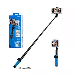 Монопод для селфі Momax Selfie Hero 100cm Blue/Black (KMS7D) - мініатюра 6