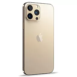Защитное стекло Spigen на камеру для Apple iPhone 13 Pro/ 13 Max - Optik camera lens (2шт) Gold (AGL04034) - миниатюра 6