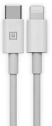 Кабель USB PD REAL-EL 2M USB Type-C - Lightning Cable White