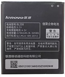 Акумулятор Lenovo S920 IdeaPhone / BL208 (2250 mAh) 12 міс. гарантії