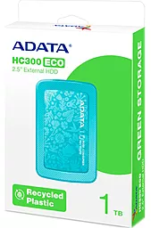 Внешний жесткий диск ADATA Eco HC300 1 TB Green (AHC300E-1TU31-CGN) - миниатюра 8