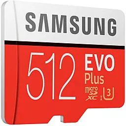 Карта памяти Samsung microSDXC 512GB Evo Plus Class 10 UHS-I U3 + SD-адаптер (MB-MC512HA/RU) - миниатюра 5