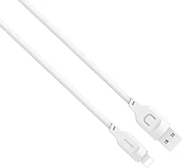 Кабель USB Usams US-SJ565 12W 2.4A 1.2M Lightning Cable White - миниатюра 3