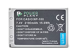 Аккумулятор для фотоаппарата Casio NP-100 (2100 mAh) DV00DV1240 PowerPlant - миниатюра 2