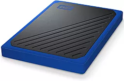 SSD Накопитель Western Digital My Passport Go 500 GB (WDBMCG5000ABT-WESN) Blue - миниатюра 2