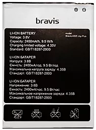 Акумулятор Bravis A505 Joy Plus (2400 mAh) 12 міс. гарантії