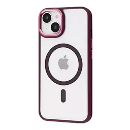 Чохол Wave Ardor Case with MagSafe для Apple iPhone 15 Plus Bordo