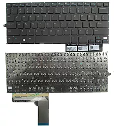 Клавіатура для ноутбуку Dell Insprion 3147 3148 без рамки чорна