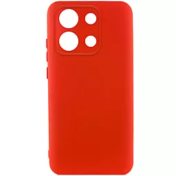 Чехол Lakshmi Silicone Cover Full Camera для Xiaomi Redmi Note 13 Pro 4G, Poco M6 Pro 4G Red