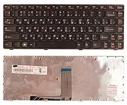 Клавіатура для ноутбуку Lenovo B470 V470 чорна