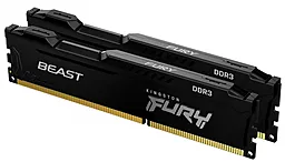 Оперативна пам'ять Kingston Fury 8GB (2x4GB) DDR3 1866 MHz Beast Black (KF318C10BBK2/8)