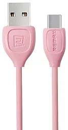 Кабель USB Remax Lesu USB Type-C Cable Pink (RC-050a)