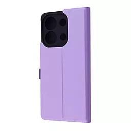 Чехол Wave Flap Case для Xiaomi Redmi Note 13 5G Light Purple
