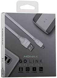 USB Кабель Momax GO LINK micro USB Cable White (DDM7W) - мініатюра 8