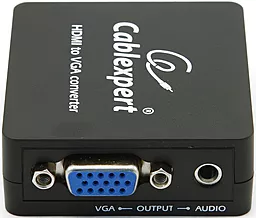 Видео конвертер Cablexpert HDMI - VGA Black (DSC-HDMI-VGA-001)