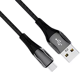 Кабель USB Jellico B18 12W 3.1A micro USB Cable Black - миниатюра 2