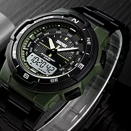 Часы наручные SKMEI 1370AG Army Green - миниатюра 4