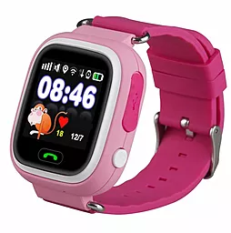 Смарт-часы Smart Baby Q100 (Q90) GPS-Tracking, Wifi Watch (Pink) - миниатюра 3