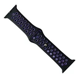 Ремешок Nike Sport Band для Apple Watch 38/40mm Black-ultra violet 