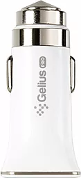 Автомобильное зарядное устройство с быстрой зарядкой Gelius Pro Apollo 15w 2xUSB-A + USB Type-C cable white (GP-CC01) - миниатюра 3