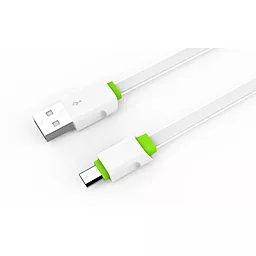 Кабель USB LDNio 2M micro USB Cable White (LS01) - миниатюра 3