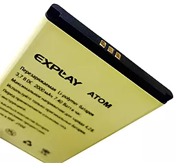 Аккумулятор Explay Atom (2000 mAh) 12 мес. гарантии - миниатюра 4