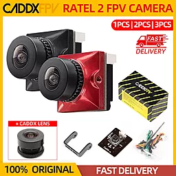 Камера Caddx Ratel 2 V2 2,1 мм, объектив 16:9/4:3, NTSC/PAL Black - миниатюра 2