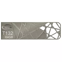 Флешка Team 64GB T132 USB 3.0 (TT13264GS01) Silver