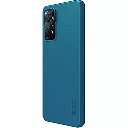 Чехол Nillkin Matte для Xiaomi Redmi Note 11 Pro (Global), Note 11 Pro 5G Peacock blue - миниатюра 3