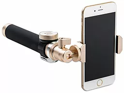 Монопод Noosy BR12 Kingkong with Bluetooth selfie stick Gold - миниатюра 4