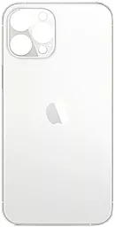 Задняя крышка корпуса Apple iPhone 12 Pro (big hole) Silver