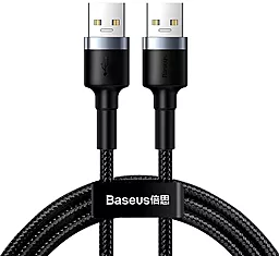 Кабель передачі даних Baseus Cafule Cable USB 3.0/3.1 Gen1 M-M 2A Dark Gray (CADKLF-C0G)