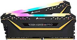 Оперативная память Corsair 16 GB (2x8GB) DDR4 3000MHz Vengeance RGB Pro Black (CMW16GX4M2C3000C15-TUF)