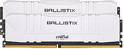 Оперативная память Crucial 16GB (2x8GB) DDR4 3200MHz Ballistix White (BL2K8G32C16U4W)
