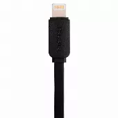USB Кабель Baseus Lightning String flat Black - мініатюра 3