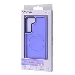 Чехол Wave Matte Insane Case with MagSafe для Samsung Galaxy S22 Plus Deep Purple - миниатюра 3
