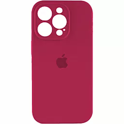 Чехол Silicone Case Full Camera для Apple iPhone 13 Pro Max  Maroon
