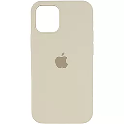 Чехол Silicone Case Full для Apple iPhone 15 Pro Max Antique White