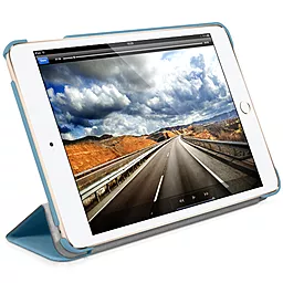 Чохол для планшету Macally Case and Stand Apple iPad mini 4 Blue (BSTANDM4-BL) - мініатюра 7