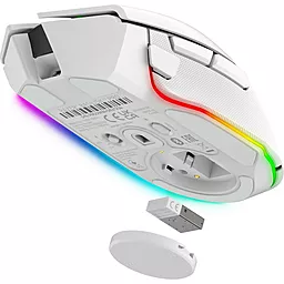 Компьютерная мышка Razer Basilisk V3 Pro White (RZ01-04620200-R3G1) - миниатюра 5