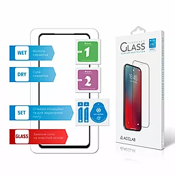 Защитное стекло ACCLAB Full Glue Xiaomi Redmi Note 10 Pro Black (1283126511240) - миниатюра 2
