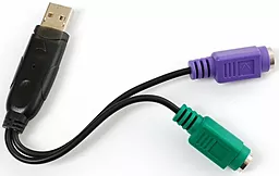 Шлейф (Кабель) Dynamode USB A Male - 2xPS/2 (USB to PS/2)