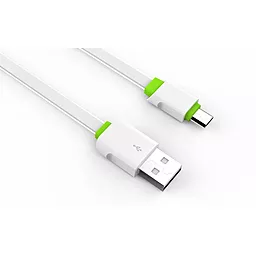 Кабель USB LDNio 2M micro USB Cable White (LS01) - миниатюра 5