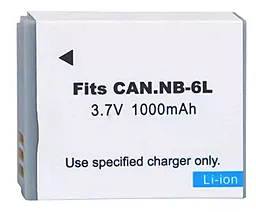Аккумулятор для фотоаппарата Canon NB-6L (1000 mAh)