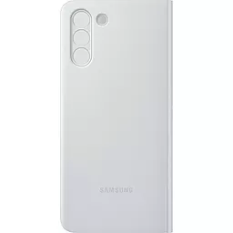 Чехол Samsung Clear View Cover G996 Galaxy S21 Plus Light Gray (EF-ZG996CJEGRU) - миниатюра 3