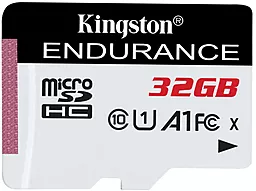 Карта памяти Kingston microSDHC 32GB Endurance Class 10 UHS-I U1 A1 (SDCE/32GB)